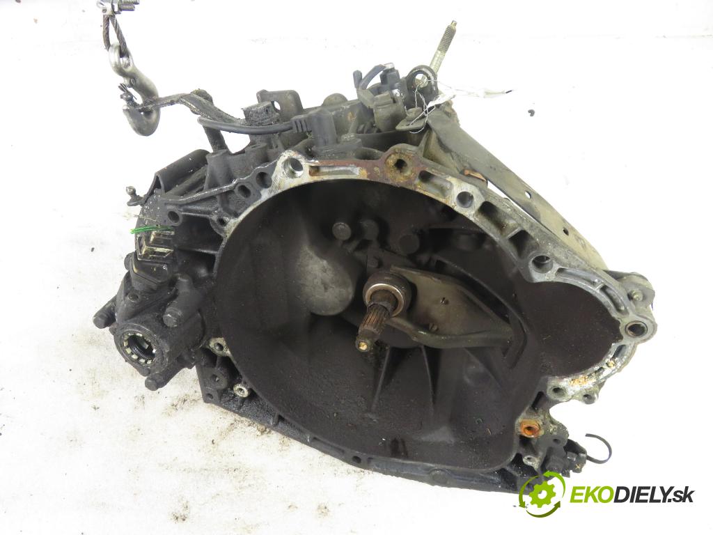 PEUGEOT 206 liftback (2A/C) HB 2001 51,00 1.9 D - WJY (DW8B) 1868,00 Prevodovka MANUALNA 20DL72