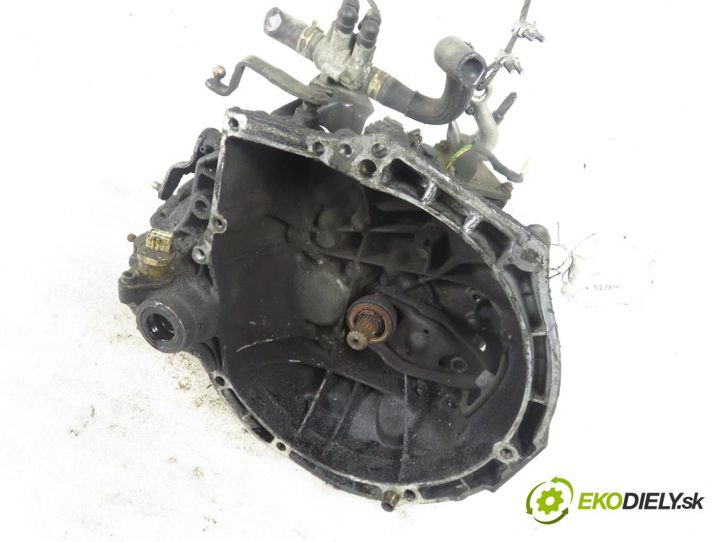 PEUGEOT 206 liftback (2A/C) LIFTBACK 2005 50,00 1.4 HDi 8V 70 - 8HZ 1398,00 Prevodovka MANUALNA 20CD06