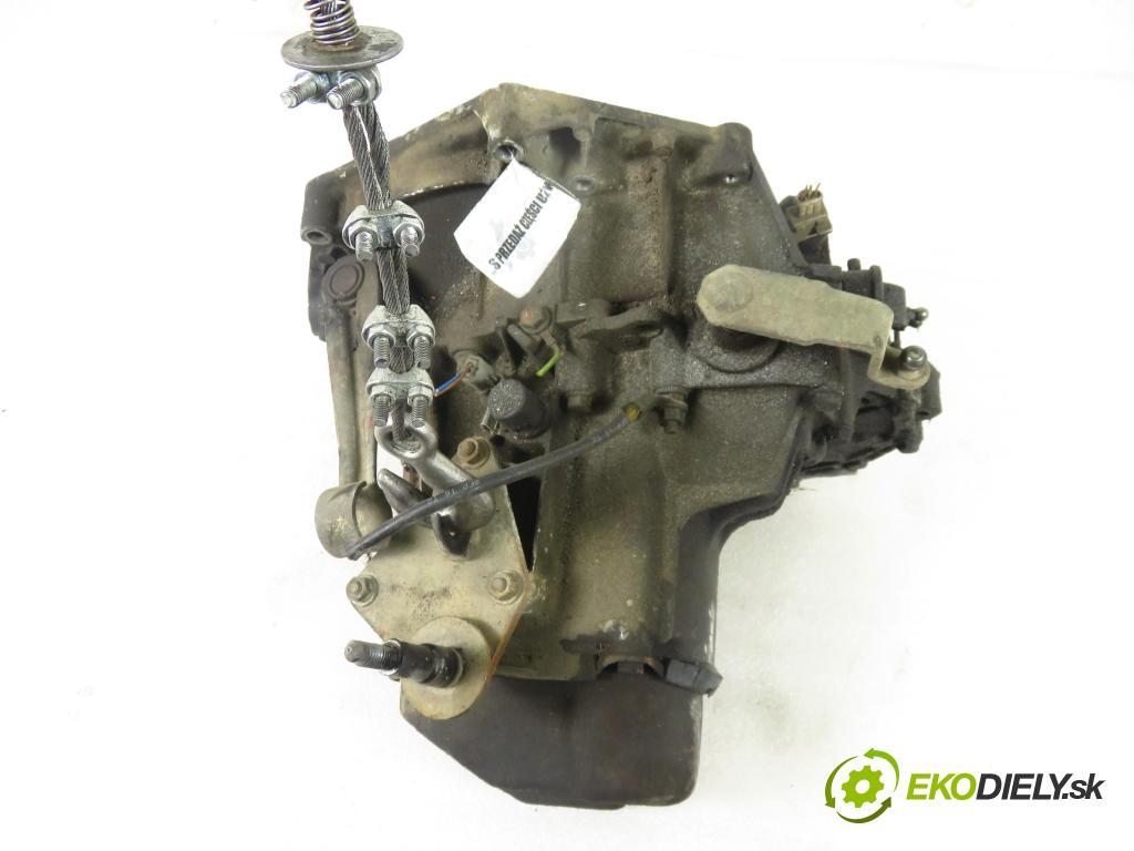 PEUGEOT 206 liftback (2A/C) HB 2002 44,00 1.1 60 - HFZ 1124,00 Prevodovka MANUALNA 20CF09