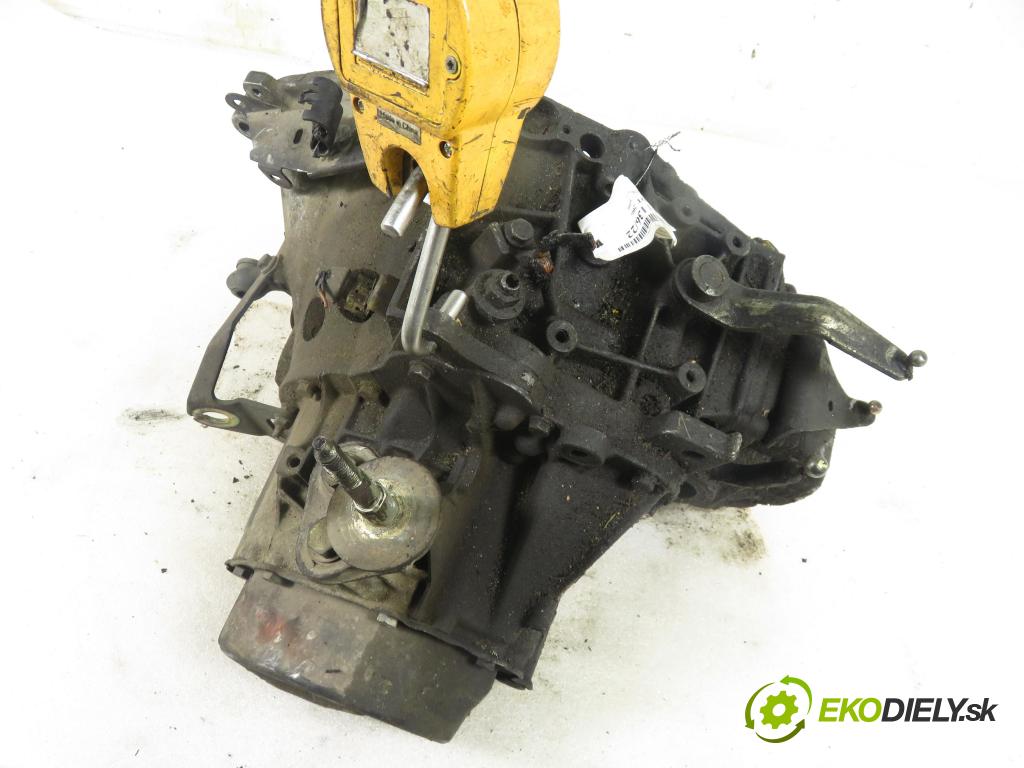 PEUGEOT 206 liftback (2A/C) HB 1999 51,00 1.9 D - WJZ (DW8) 1868,00 Prevodovka MANUALNA 20DL24