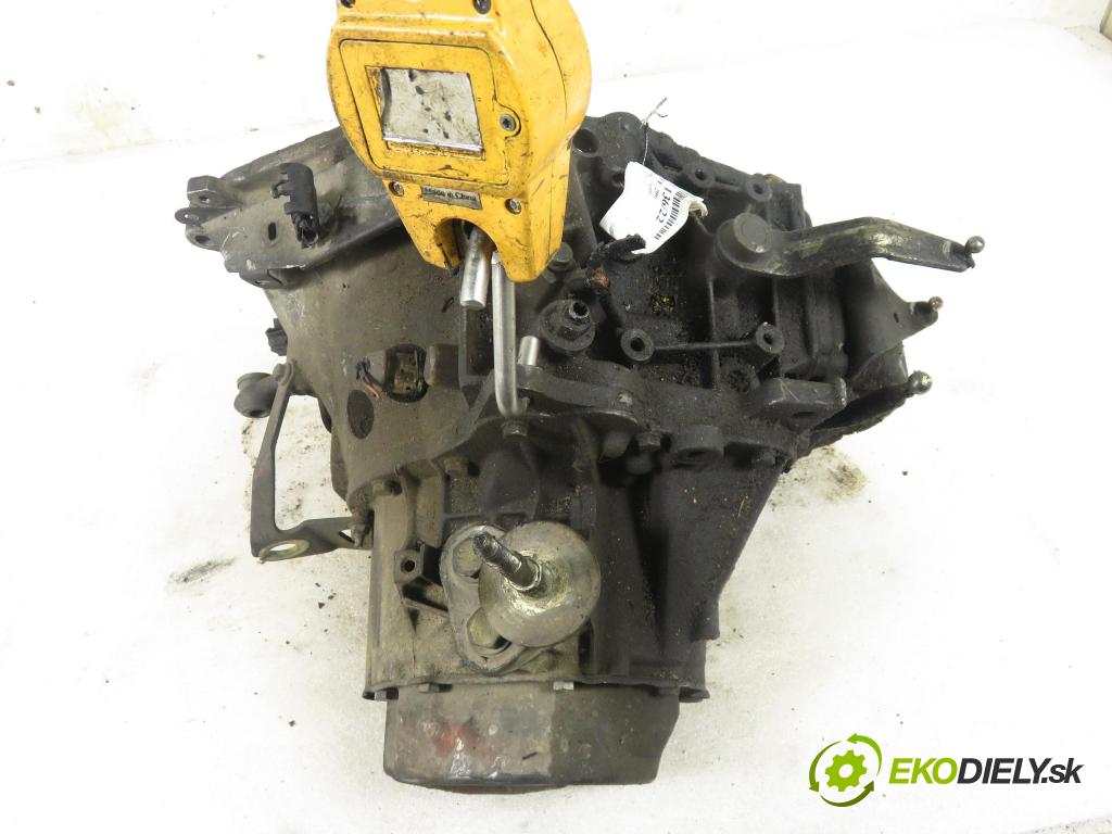 PEUGEOT 206 liftback (2A/C) HB 1999 51,00 1.9 D - WJZ (DW8) 1868,00 Prevodovka MANUALNA 20DL24