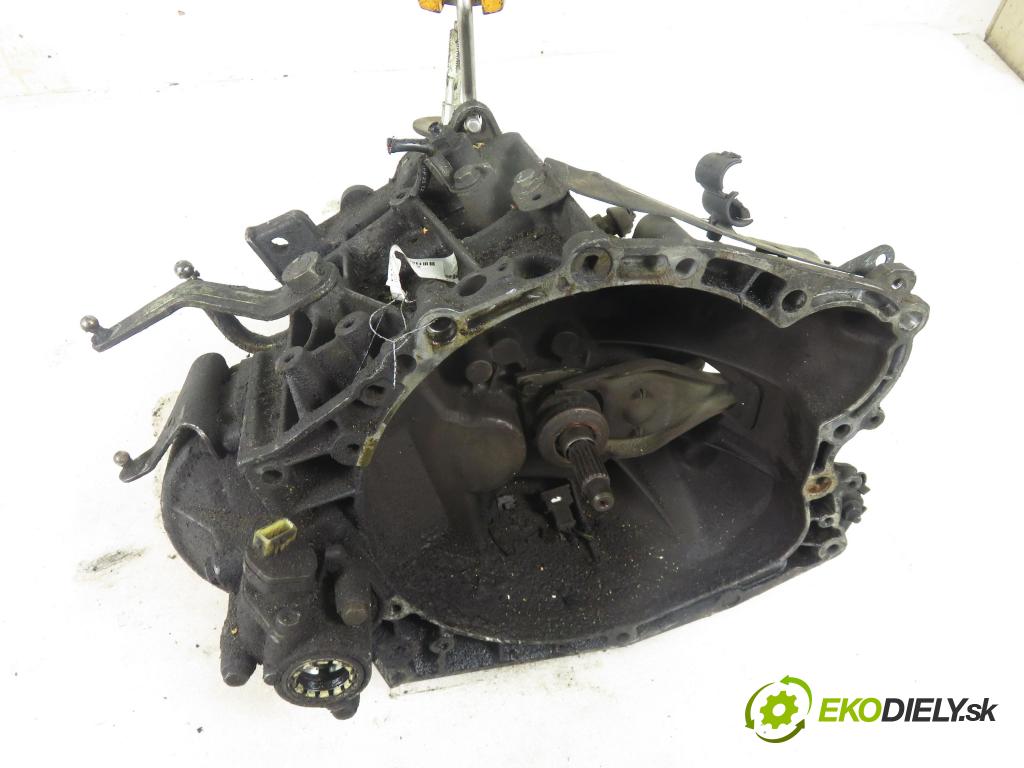 PEUGEOT 206 liftback (2A/C) HB 1999 51,00 1.9 D - WJZ (DW8) 1868,00 Prevodovka MANUALNA 20DL24