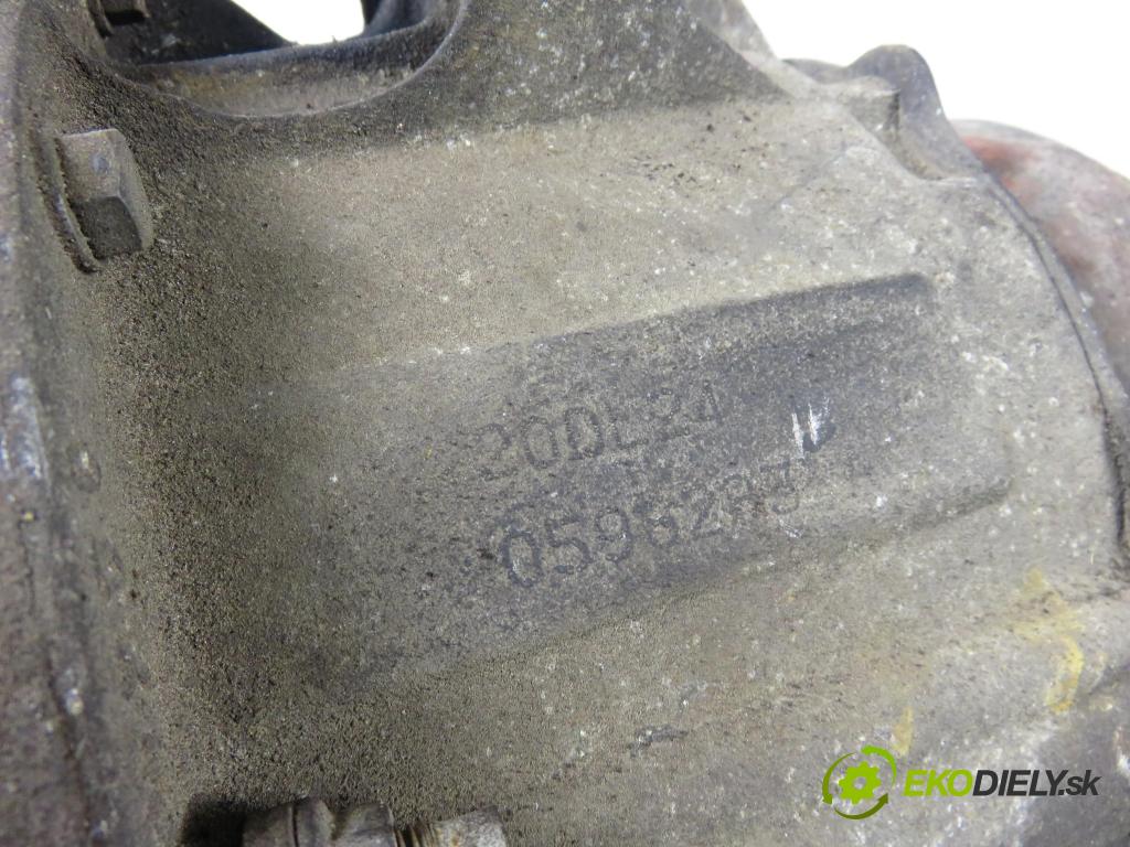 PEUGEOT 206 liftback (2A/C) HB 1999 51,00 1.9 D - WJZ (DW8) 1868,00 Prevodovka MANUALNA 20DL24