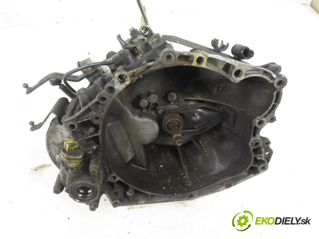 PEUGEOT 206 liftback (2A/C) HB 2001 51,00 1.9 D - WJY (DW8B) 1868,00 Prevodovka MANUALNA 20DL72
