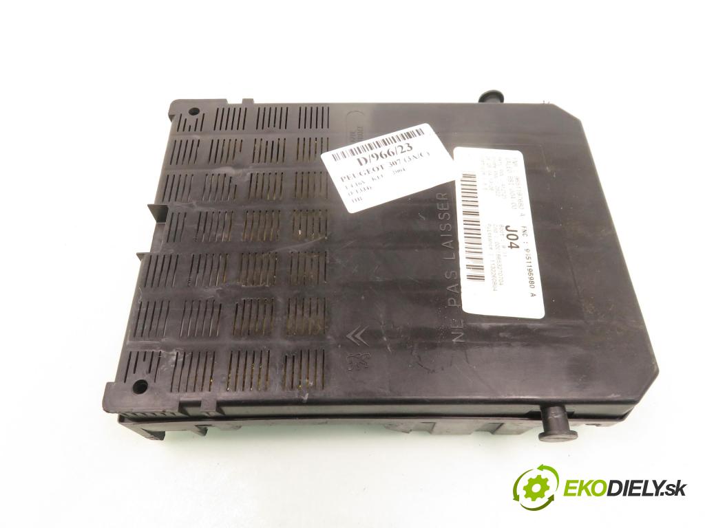 PEUGEOT 307 (3A/C) HB 2004 65,00 1.4 16V - KFU (ET3J4) 1360,00 MODUL BSI 9651196980A