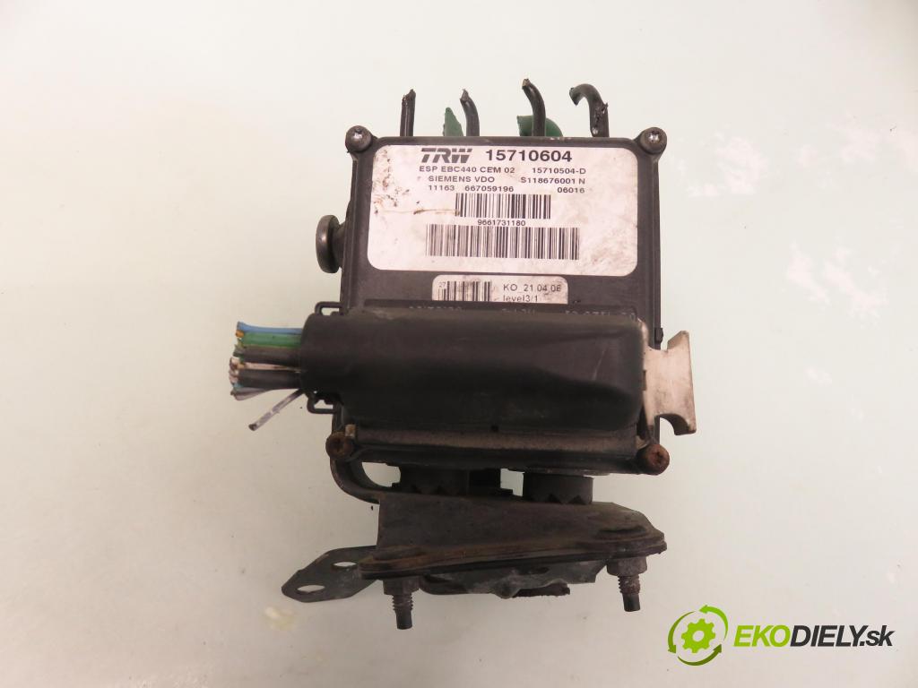 PEUGEOT 407 (6D_) SEDAN 2006 100,00 2.0 HDi 135 - RHR 1997,00 Pumpa ABS 15710604 (Pumpy ABS)