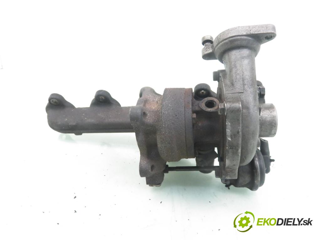 PEUGEOT 206 liftback (2A/C) HB 2003 50,00 1.4 HDi 8V 70 - 8HX 1398,00 Turbodúchadlo 54359700007 (Turbodúchadlá (kompletné))