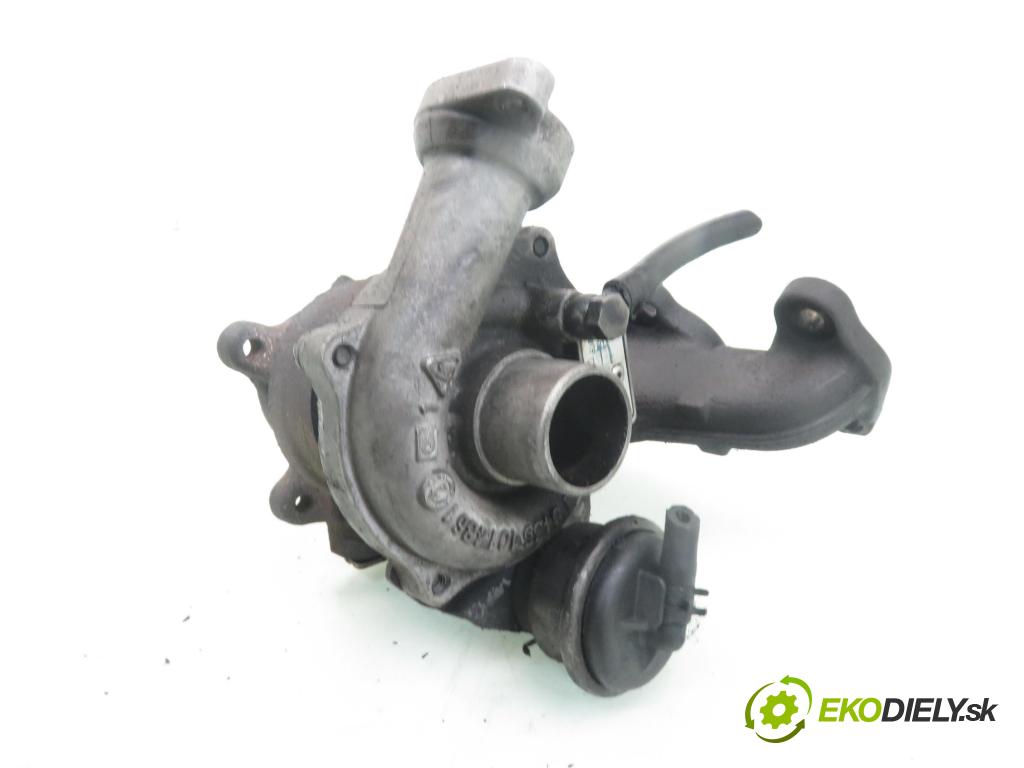 PEUGEOT 206 liftback (2A/C) HB 2003 50,00 1.4 HDi 8V 70 - 8HX 1398,00 Turbodúchadlo 54359700007 (Turbodúchadlá (kompletné))