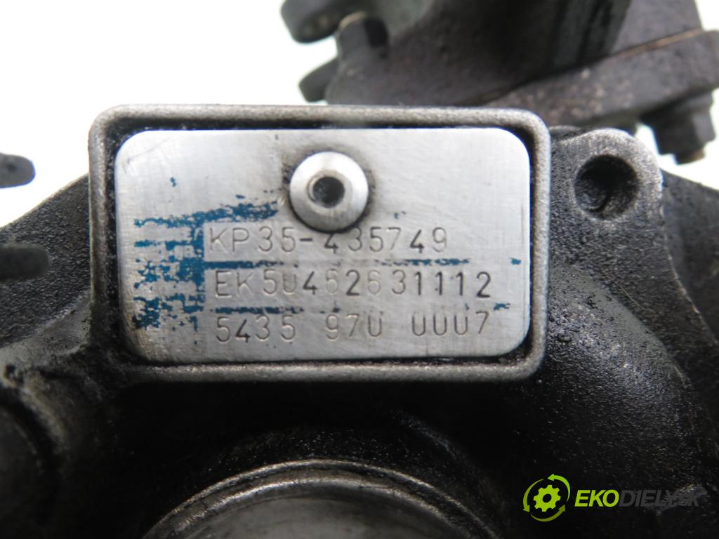 PEUGEOT 206 liftback (2A/C) HB 2003 50,00 1.4 HDi 8V 70 - 8HX 1398,00 Turbodúchadlo 54359700007 (Turbodúchadlá (kompletné))