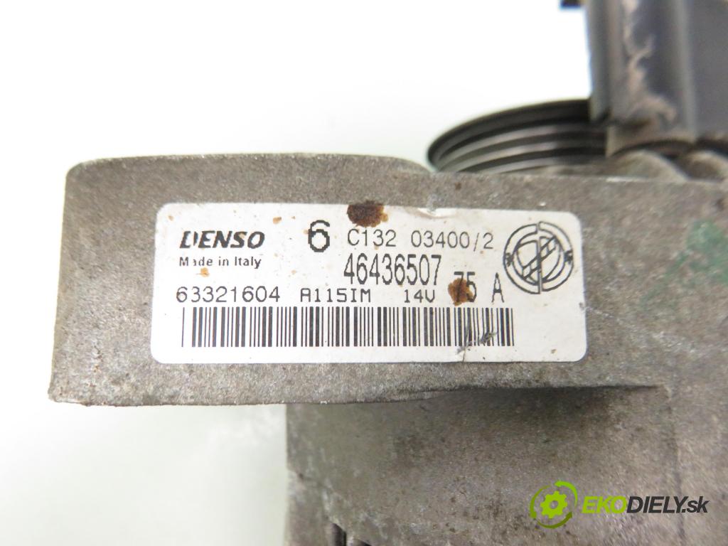 FIAT PUNTO (176_) HB 1997 40,00 1.1 55 - 176 B2.000 1108,00 Alternátor 46436507 ; 63321604 (Alternátory)
