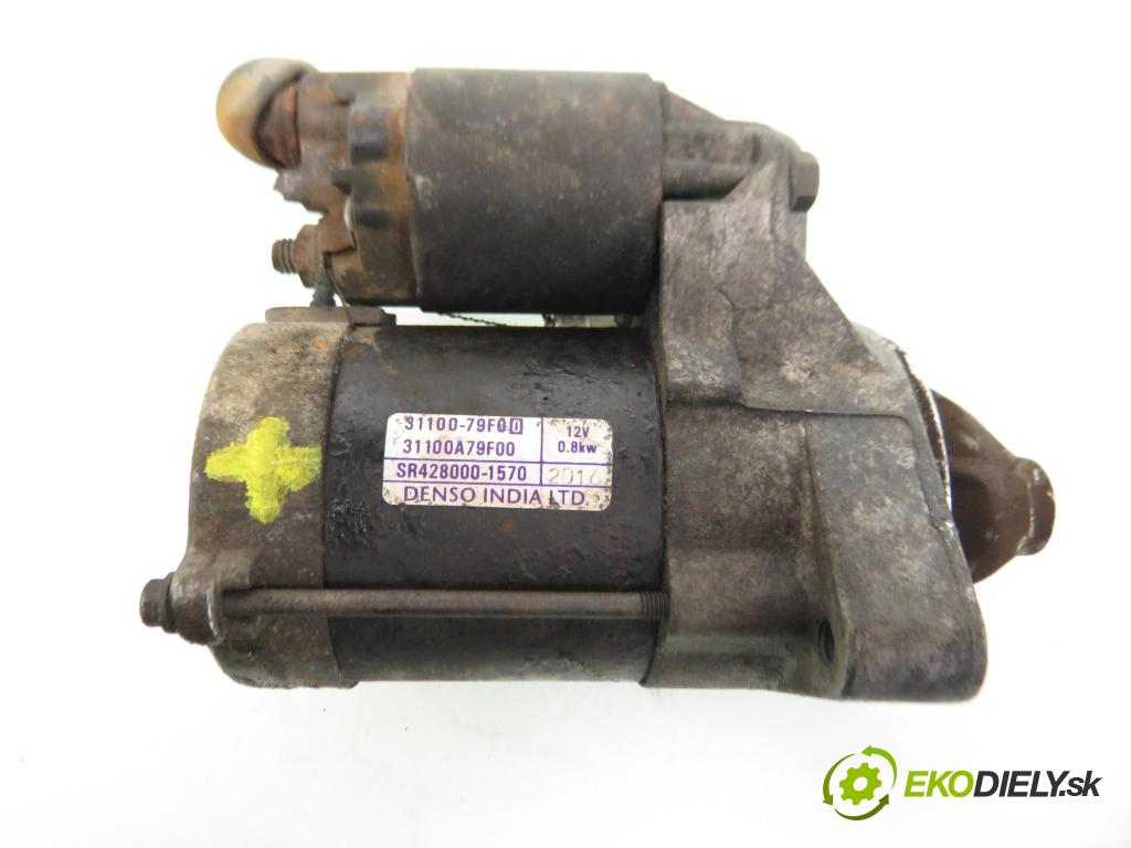 SUZUKI ALTO (FF) HB 2003 46,00 1.1 (RF410) - F10D 1061,00 Štartér 3110079F00 ; 31100A79F00 ; SR4280001570 (Štartéry)