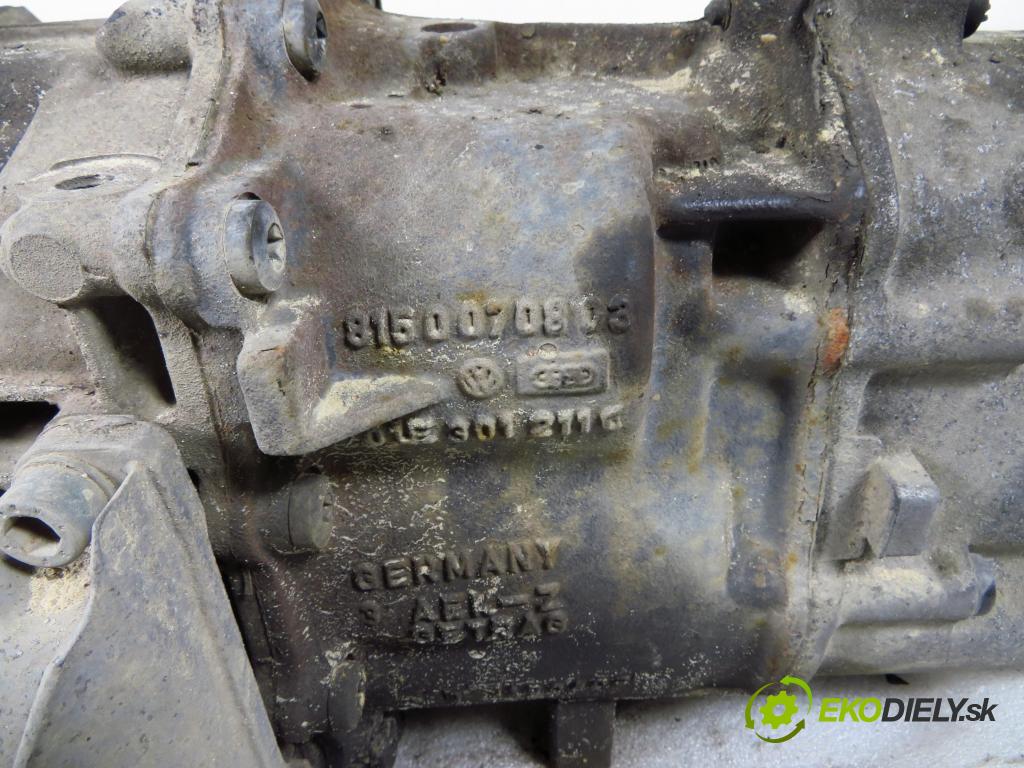 VW PASSAT B5 (3B2) SEDAN 2000 85,00 1.9 TDI - ATJ 1896,00 Prevodovka MANUALNA FRF ; 01E300047F ; 01E301211G