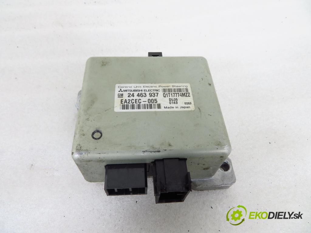 OPEL CORSA C (X01) HB 2003 43,00 1.0 12V 58 - Z 10 XE 973,00 Riadiaca jednotka servočerpadlo 24463937 (Riadiace jednotky)