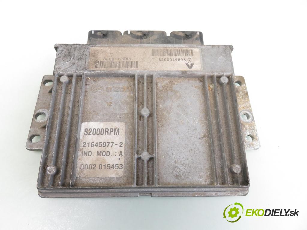 RENAULT LAGUNA II (BG0/1_) LIFTBACK 2002 89,00 1.8 16V 121 - F4P 770 1783,00 Riadiaca jednotka Motor 8200142883 ; 8200045893 ; 216459772