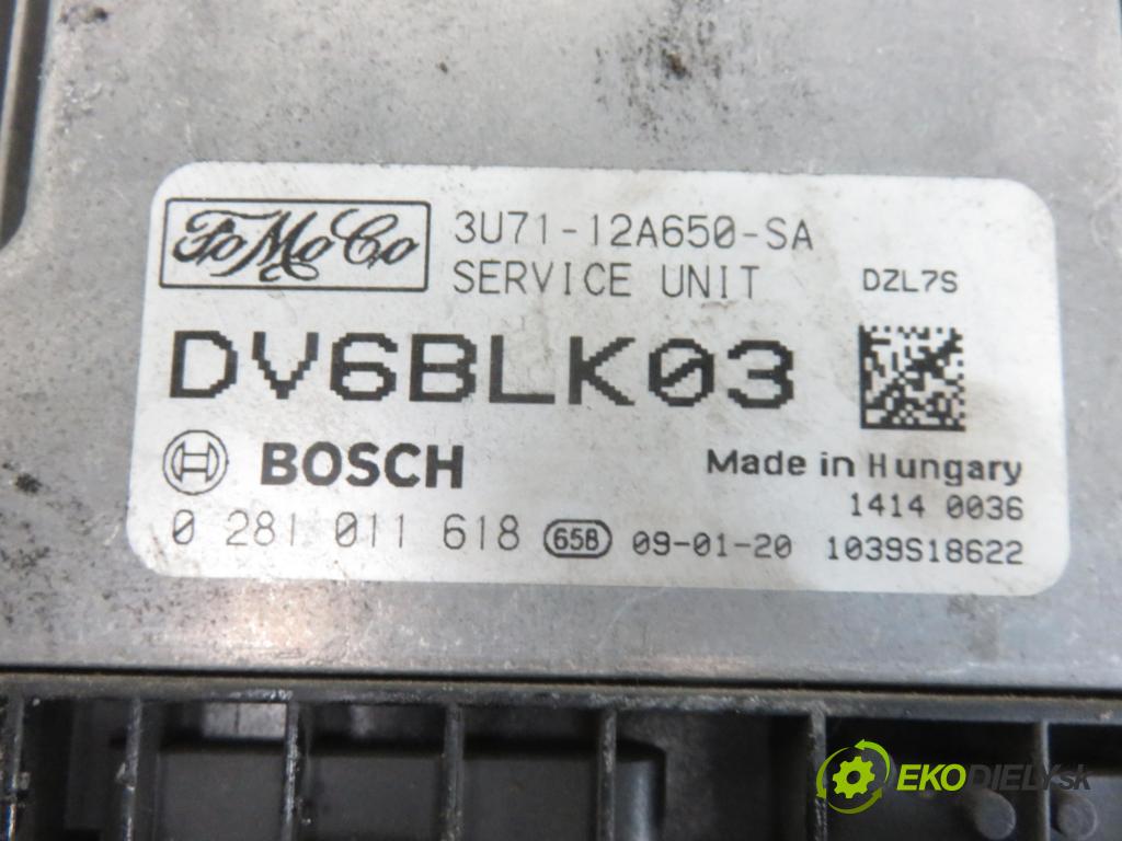 FORD FOCUS II (DA_, HCP) HB 2005 80,00 1.6 TDCi - G8DB 1560,00 Riadiaca jednotka Motor 3U7112A650SA ; 0281011618 ; 1039S18622