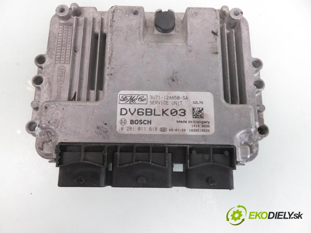 FORD FOCUS II (DA_, HCP) HB 2005 80,00 1.6 TDCi - G8DB 1560,00 Riadiaca jednotka Motor 3U7112A650SA ; 0281011618 ; 1039S18622