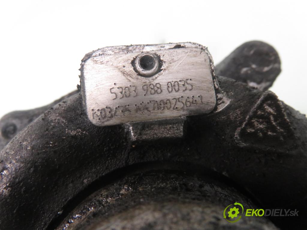 AUDI A3 (8L1) HB 2000 110,00 1.8 T - ARZ 1781,00 Turbodúchadlo 53039880035 ; 06A133607D (Turbodúchadlo (kompletné))