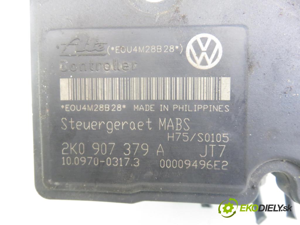 VW CADDY III Furgon (2KA, 2KH, 2CA, 2CH) FURGON 2004 51,00 2.0 SDI - BDJ 1968,00 Pumpa ABS 2K0614117A ; 2K0907379A ; 10020700294 (Pumpy ABS)