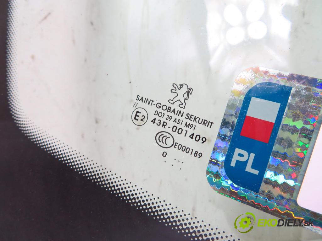 PEUGEOT 207 SW (WK_) KOMBI 2008 66,00 2.0 HDi - RHY (DW10TD) 1997,00 Okno čelná