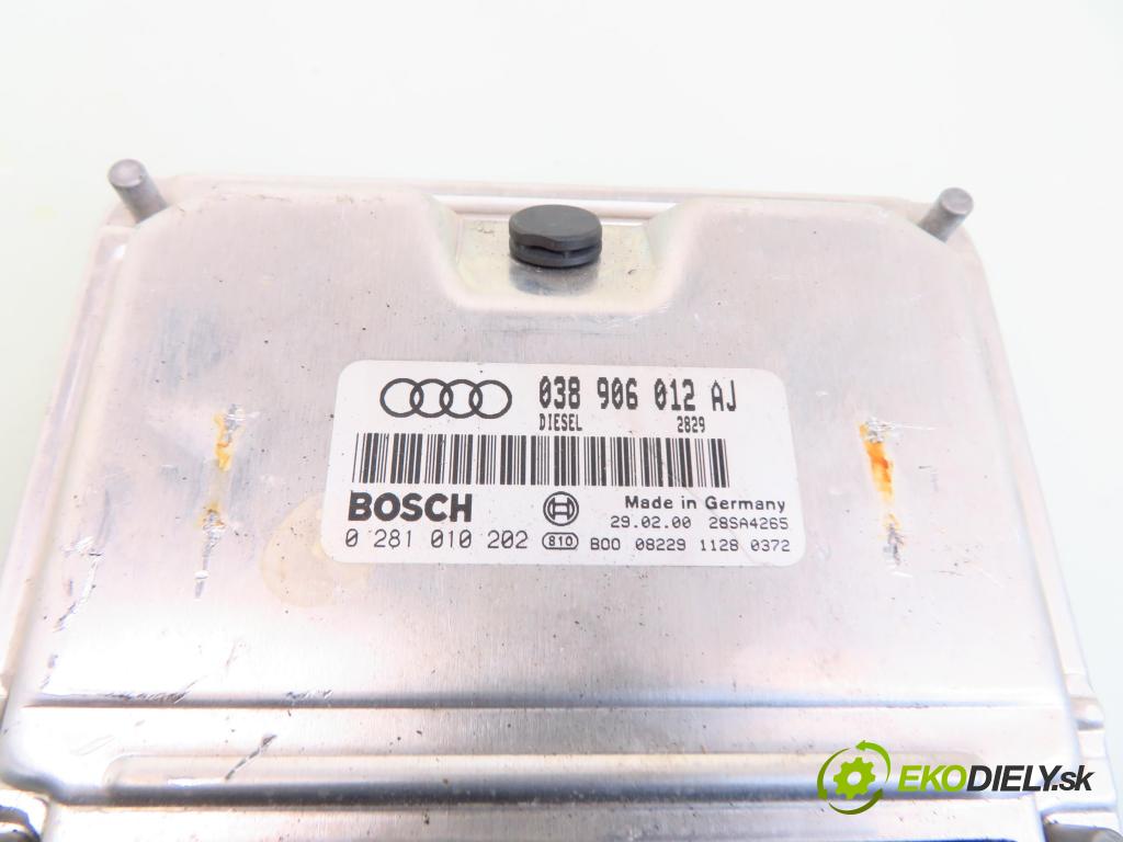 AUDI A4 (8D2, B5) KOMBI 2000 66,00 1.9 TDI 90 - AHH 1896,00 Riadiaca jednotka Motor 038906012AJ ; 0281010202