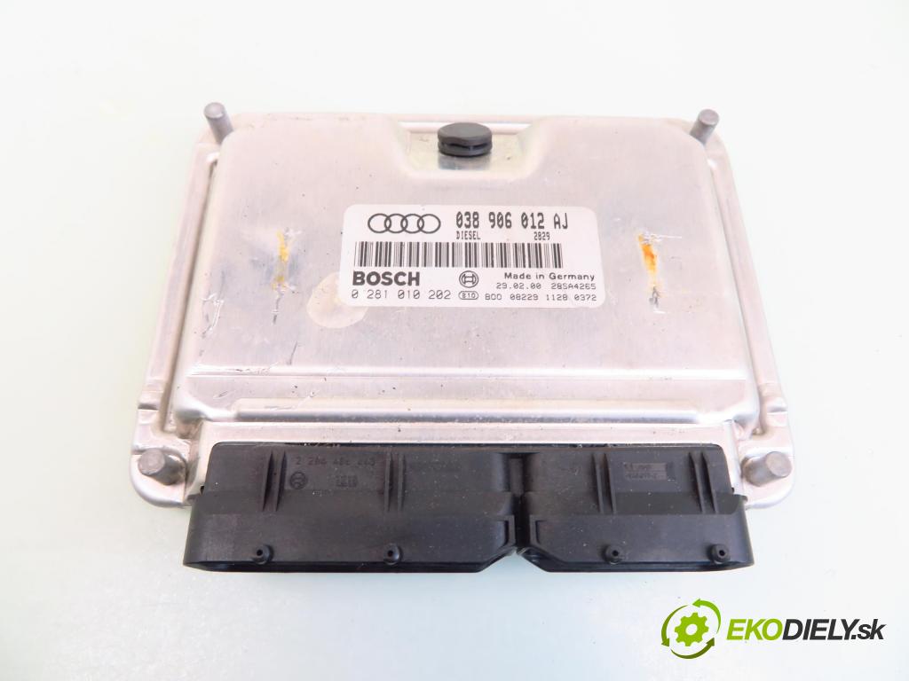 AUDI A4 (8D2, B5) KOMBI 2000 66,00 1.9 TDI 90 - AHH 1896,00 Riadiaca jednotka Motor 038906012AJ ; 0281010202
