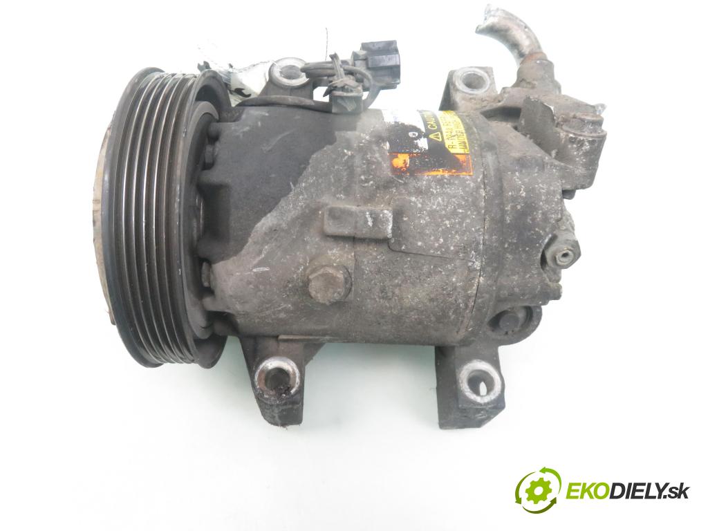 NISSAN ALMERA II (N16) HB 2000 66,00 1.5 - QG15DE 1498,00 KOMPRESOR: klimatizácie 926009F501 ; 2J55145010 (Kompresory klimatizácie)