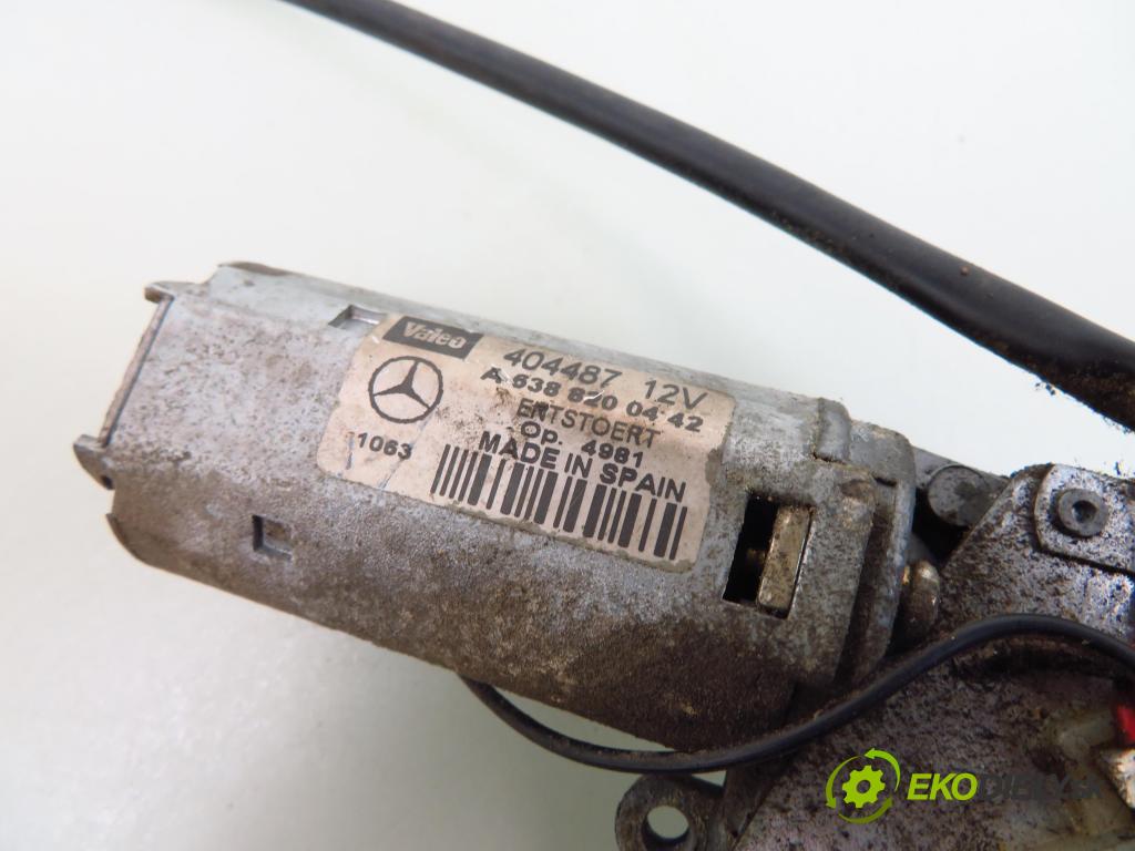 MERCEDES-BENZ VITO Skrzynia (638) VAN 2003 90,00 112 CDI 2.2 (638.094) - OM 611.980 2151,00 Motorček stierače zadné A6388200442 ; 404487