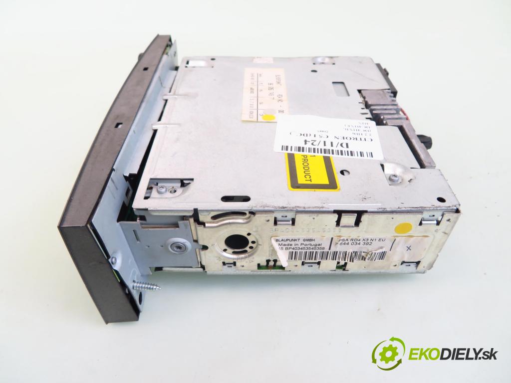 CITROEN C5 I (DC_) LIFTBACK 2005 98,00 2.2 HDi (DC4HXB, DC4HXE) - 4HX (DW12TED4/FAP) 2179,00 RADIO CD 9650574977