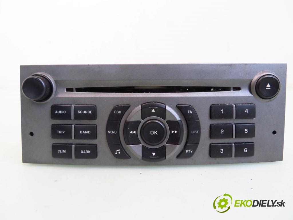 CITROEN C5 I (DC_) LIFTBACK 2005 98,00 2.2 HDi (DC4HXB, DC4HXE) - 4HX (DW12TED4/FAP) 2179,00 RADIO CD 9650574977