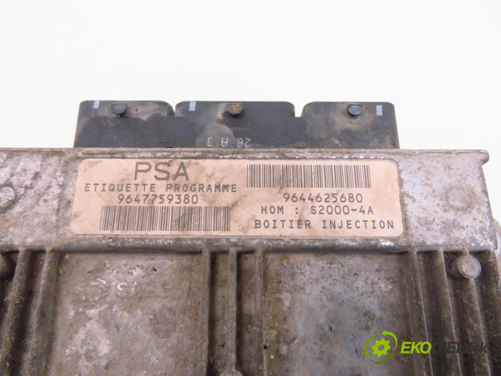 PEUGEOT 206 liftback (2A/C) HB 1999 55,00 1.4 75 - KFW 1360,00 Riadiaca jednotka Motor 9647759380 ; 9644625680
