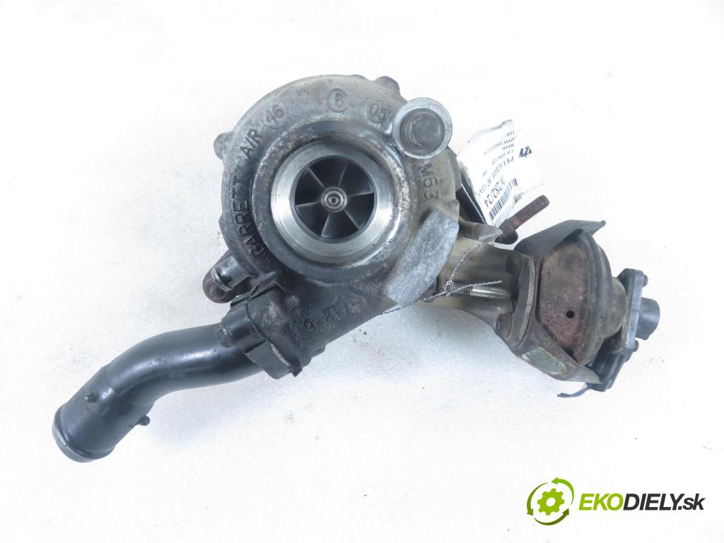PEUGEOT 307 (3A/C) HB 2004 100,00 2.0 HDi 135 - RHR 1997,00 Turbodúchadlo 0375K9 (Turbodúchadlá (kompletné))