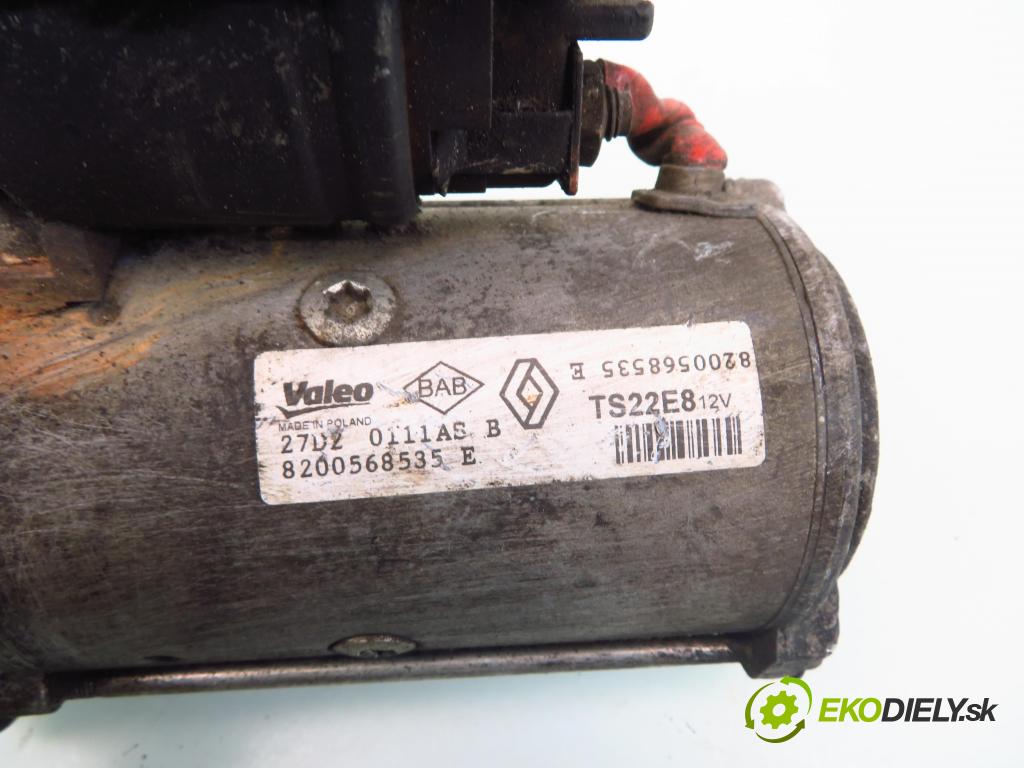 RENAULT ESPACE IV (JK0/1_) MINIVAN 2006 96,00 2.0 dCi 131 - M9R 760 1995,00 Štartér TS22E8 ; 8200568535E (Štartéry)