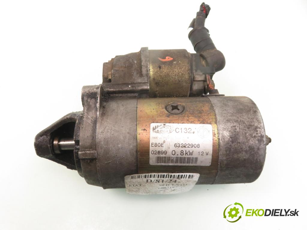 FIAT SEICENTO / 600 (187_) HB 1999 29,00 0.9 39 - 1170 A1.046 899,00 Štartér 63222908 (Štartéry)