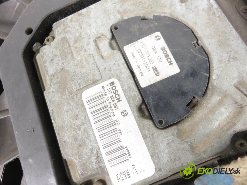 FORD MONDEO III Turnier (BWY) KOMBI 2005 96,00 2.0 TDCi - FMBA 1998,00 Ventilátor chladič vody 1137328097 ; 3137229002 ; 0130706812