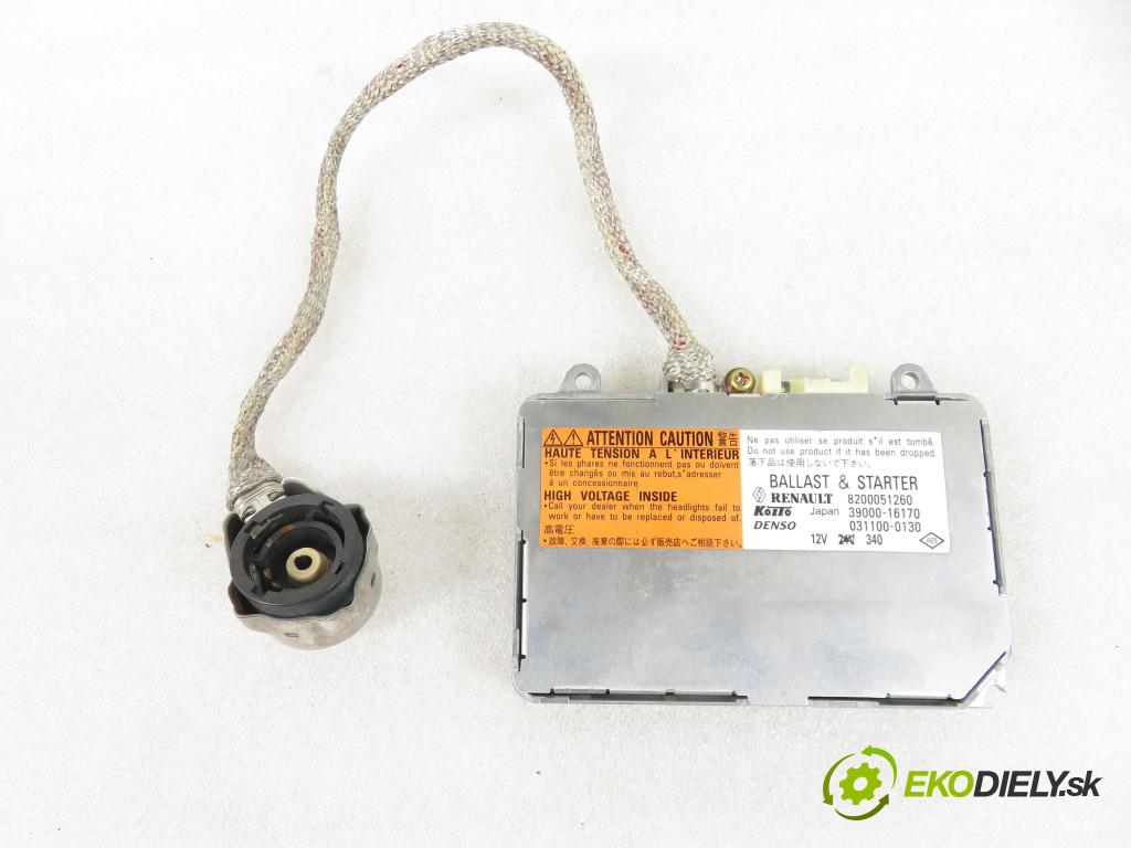 RENAULT VEL SATIS (BJ0_) HB 2005 102,00 2.2 dCi (BJ00) - G9T 606 2188,00 měnič XENONOVA: 8200051260 ; 3900016170 ; 0311000130