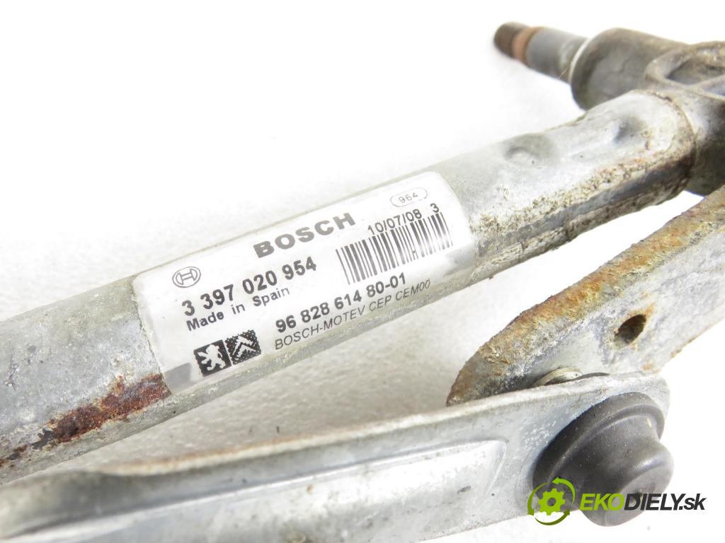 CITROEN BERLINGO Platforma / podwozie (B9) FURGON 2008 68,00 1.6 HDi 92 - 9HJ (DV6DTEDM) 1560,00 Motorček stieračov 0390241621 ; 968286148001 ; 3397020954