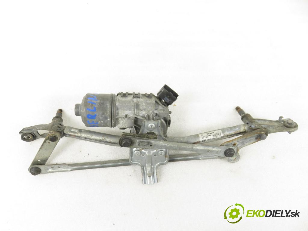 CITROEN BERLINGO Platforma / podwozie (B9) FURGON 2008 68,00 1.6 HDi 92 - 9HJ (DV6DTEDM) 1560,00 Motorček stieračov 0390241621 ; 968286148001 ; 3397020954