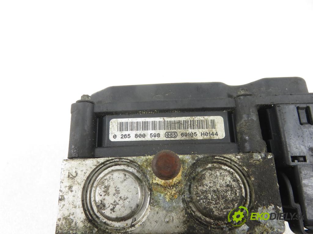 FIAT GRANDE PUNTO (199_) HB 2006 66,00 1.3 D Multijet 90 - 199 A3.000 1248,00 Pumpa ABS 0265800598 ; 0265231878 ; 51787091 (Pumpy ABS)