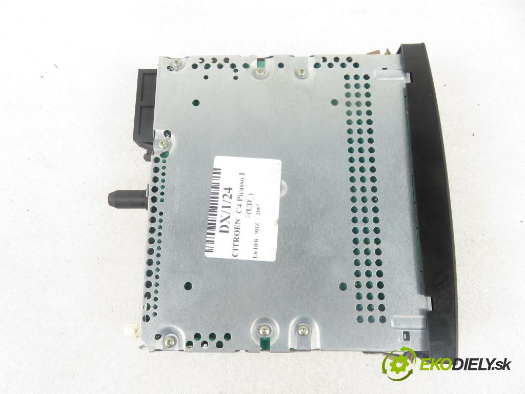 CITROEN C4 Picasso I (UD_) MINIVAN 2008 100,00 2.0 HDi 138 - RHJ (DW10BTED4) 1997,00 RADIO CD 96646223XT00 ; A2C53250019