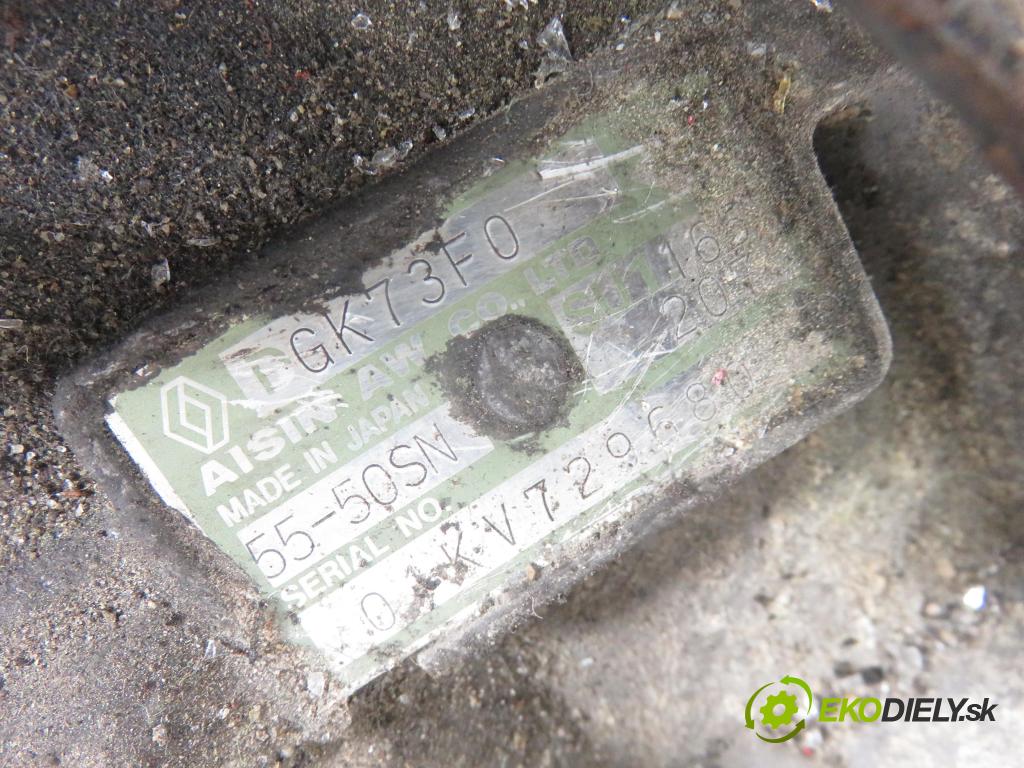 RENAULT VEL SATIS (BJ0_) HB 2005 102,00 2.2 dCi (BJ00) - G9T 606 2188,00 Prevodovka automatická 5550SN ; 8200165207 ; 3200043A040