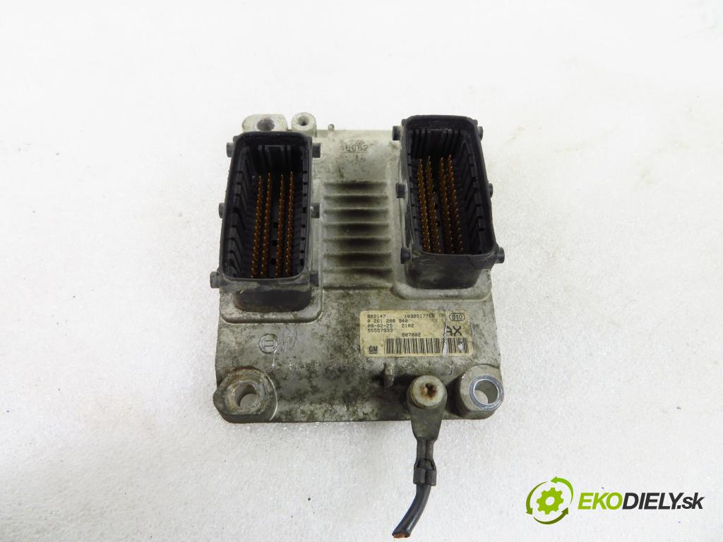 OPEL CORSA D (S07) HB 2007 59,00 1.2 LPG - Z 12 XEP 1229,00 Riadiaca jednotka Motor 0261208940 ; 55557933