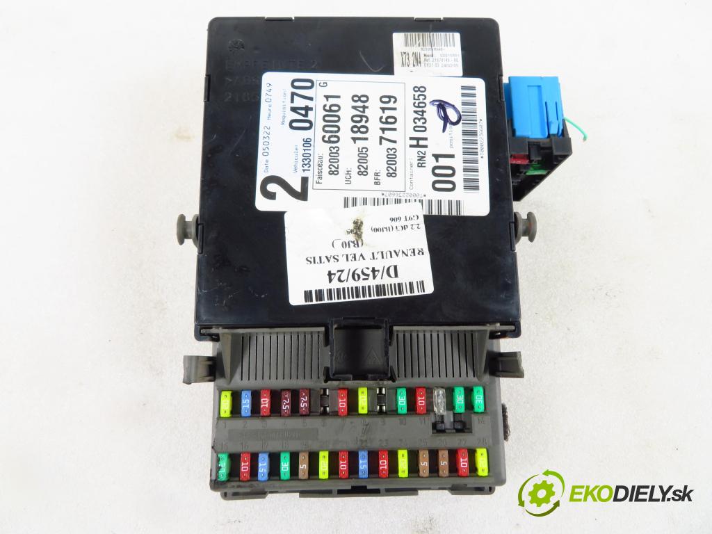 RENAULT VEL SATIS (BJ0_) HB 2005 102,00 2.2 dCi (BJ00) - G9T 606 2188,00 MODUL 8200360061 ; 8200518948