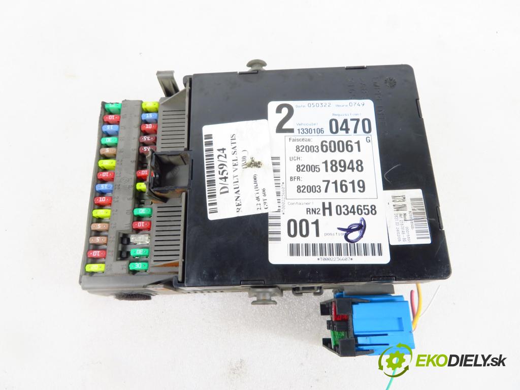 RENAULT VEL SATIS (BJ0_) HB 2005 102,00 2.2 dCi (BJ00) - G9T 606 2188,00 MODUL 8200360061 ; 8200518948