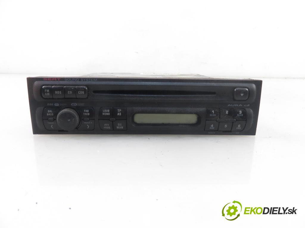 SEAT TOLEDO II (1M2) SEDAN 2002 81,00 1.9 TDI 110 - AHF 1896,00 RADIO CD 1M0035186D