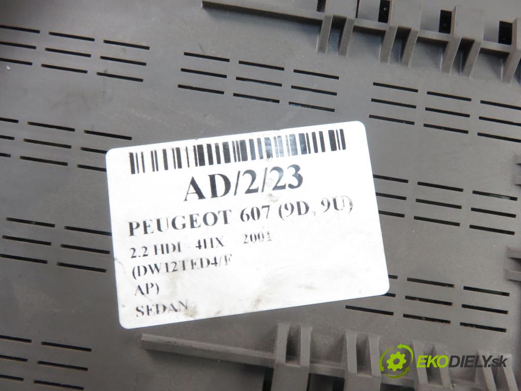 PEUGEOT 607 (9D, 9U) SEDAN 2001 98,00 2.2 HDI - 4HX (DW12TED4/FAP) 2179,00 MODUL BSI 9643577180