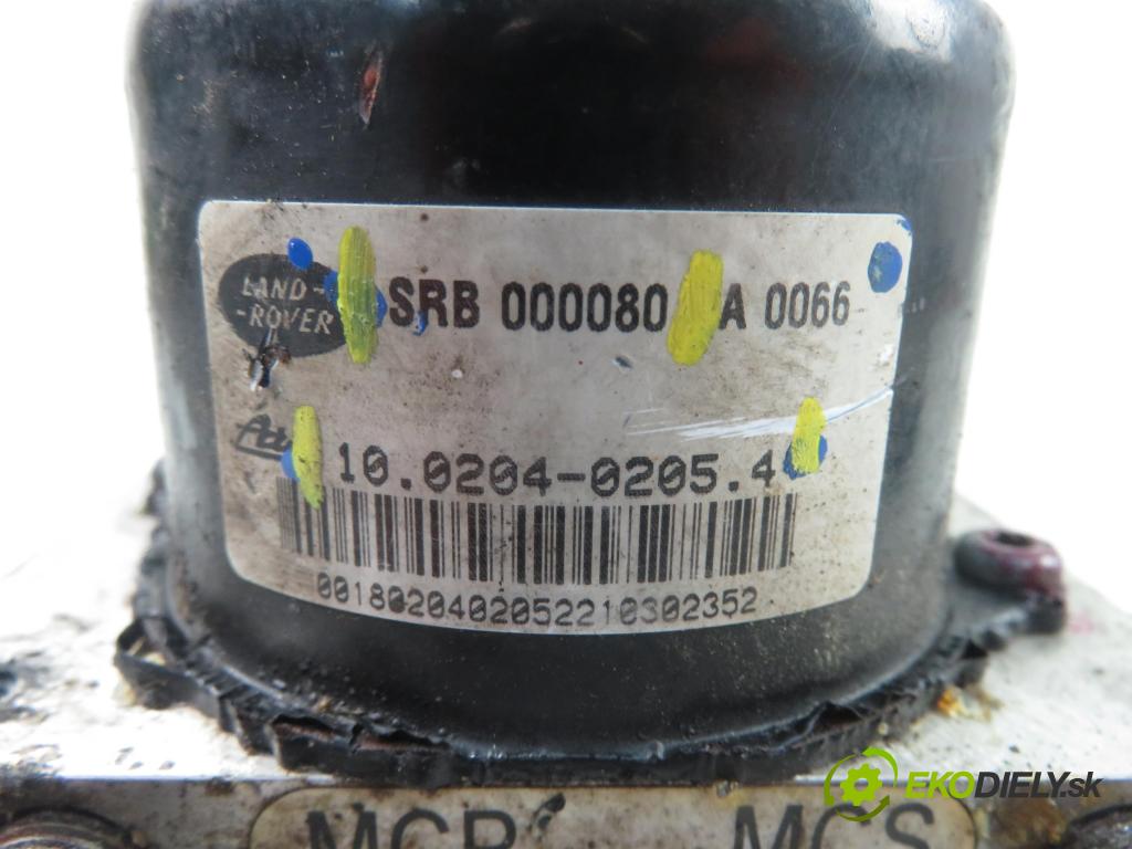 LAND ROVER FREELANDER (L314) TERENOWY 1999 72,00 2.0 DI 4x4 - 20 T2N 1994,00 Pumpa ABS SRB000080 ; 10020402054 ; 10094608513 (Pumpy ABS)