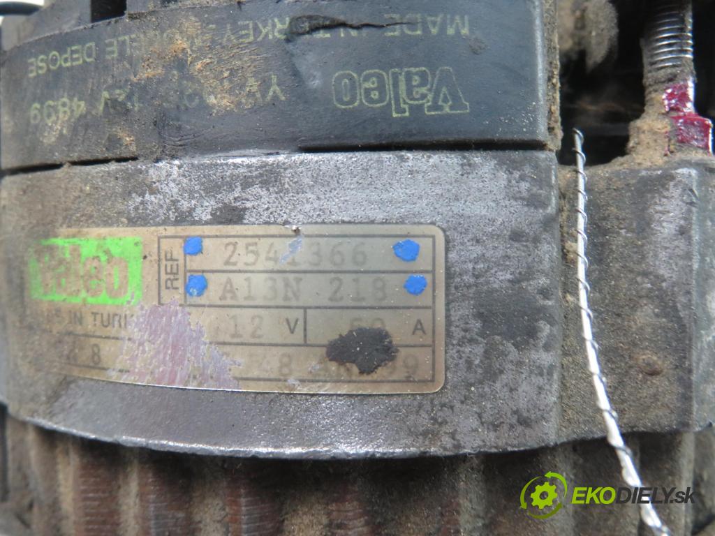 LADA NIVA (2121) TERENOWY 1987 55,00 1900 Diesel - XUD9SD 1905,00 Alternátor 2541356 ; A13N218 (Alternátor)