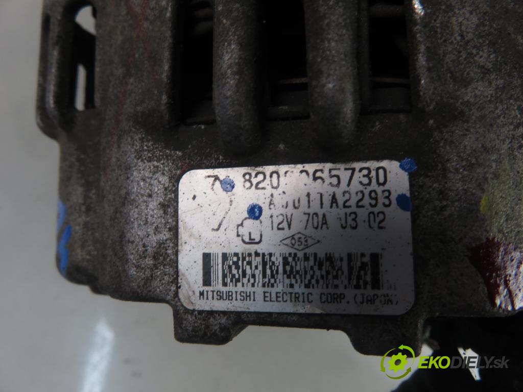 RENAULT TWINGO I (C06_) HB 1996 43,00 1.2 - D7F 703 1149,00 Alternátor  (Alternátory)