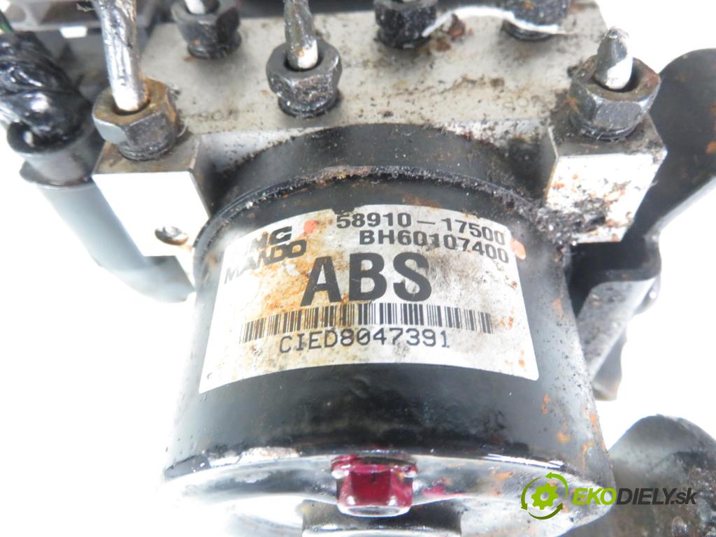 HYUNDAI MATRIX (FC) MINIVAN 2008 60,00 1.5 CRDi - D3EA 1493,00 Pumpa ABS 5WY7301A ; 9566017000 ; 5891017500 (Pumpy ABS)