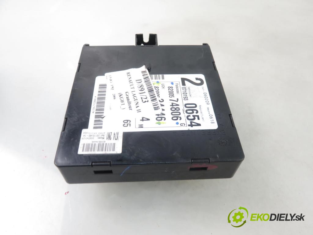 RENAULT LAGUNA II Grandtour (KG0/1_) KOMBI 2006 79,00 1.9 dCi - F9Q 718 1870,00 MODUL BSI 8200534446